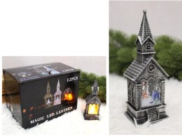 Lampion latarenka świąteczna led 16,5 x 5,5cm KOŚCIÓŁ SMU-129