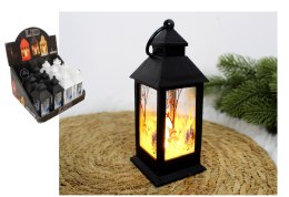 Lampion latarenka świąteczna led 16 x 5,5 cm mix SN55941