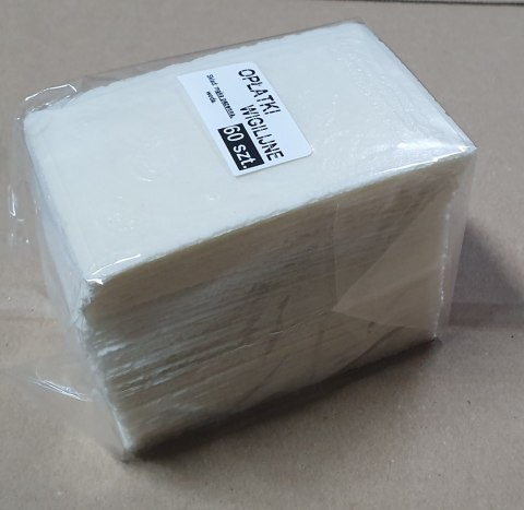 Opłatki Wigilijne Małe 10x6 cm - 60 szt