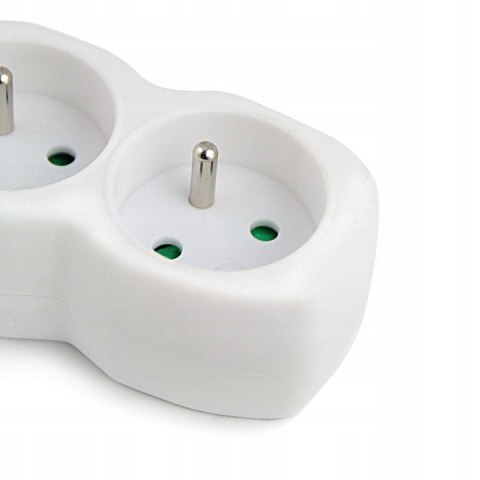 Przedłużacz sieciowy listwa zasilająca z włącznikiem 16A 1,5m 5 gniazd BIAŁA ELK214W