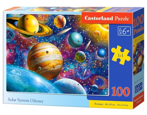 Puzzle 100 el. Układ słoneczny Castorland B-111077