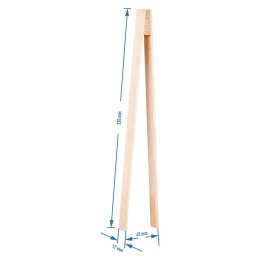 Szczypce drewniane 22 cm 362014