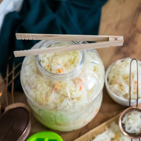 Szczypce drewniane 22 cm 362014