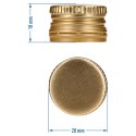 Zakrętka do butelek fi 28/18 - złota - 8 szt. 634003