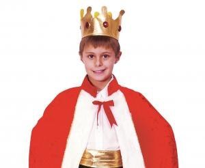 Zestaw dla dzieci Peleryna Króla (peleryna, korona) rozm.110/120 cm SL-PE11