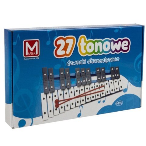 Dzwonki cymbałki 27-tonowe chromatyczne | M05