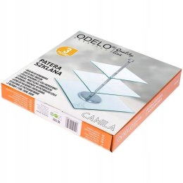 Patera 3-poziomy szklana kwadrat | OD1202