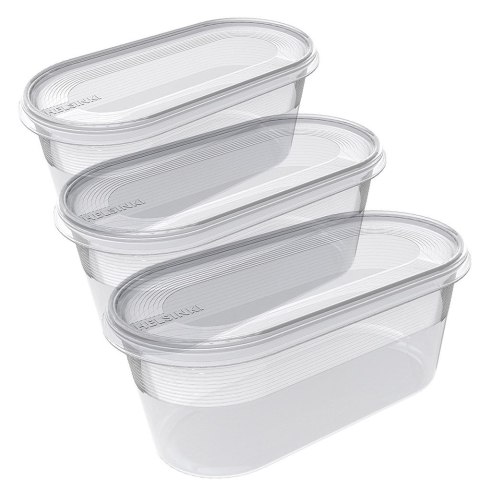 Pojemnik HELSINKI 3szt. 800ml | 1592