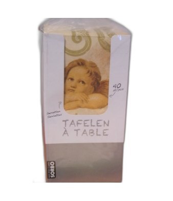 Serwetka 40szt. 33x33 ANIOŁKI