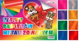 Zeszyt papierów metalizowanych B-5 8 | ZPM-2900