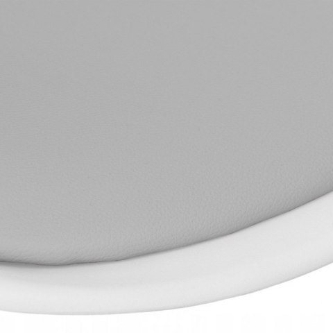 Fotel biurowy Puppy Love obrotowy do biurka, dziecięcy biało szary KO16BSZ