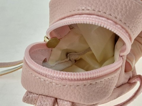 Brelok 12szt. plecak 10 x 8x 4cm zapinany zamkiem błyskawicznym