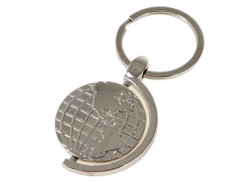 Brelok metalowy - globus