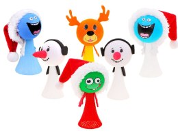 Elf mikołajowy skoczek sprężynka Mikołaj Renifer Bałwan 24szt. | ZA4708