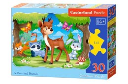 Puzzle 30 el. A Deer AND Friends Castorland B-03570-1