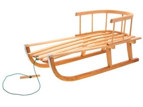 Sanki drewniane z oparciem | SP0368