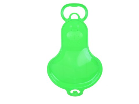 Ślizgawka jabłuszko duży wygodny plastikowy ślizg zabawa na śniegu SP0808