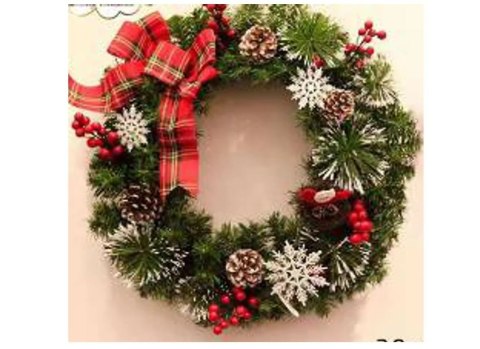 Wianek świąteczny 30 cm