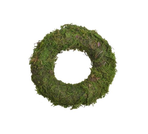 Wianek z mchu 12cm. Zielony RED66A063-7