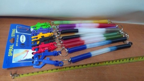 Brelok 12szt sprężyna MJ-4056