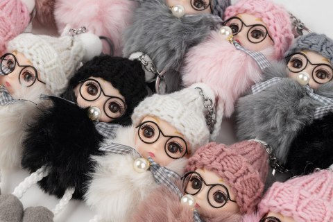 Brelok laleczka 16cm B-2394