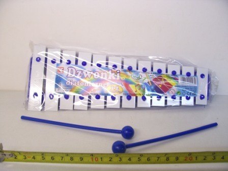 Dzwonki diatoniczne cymbałki 12 tonów - M04