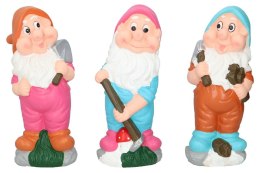 Figura ogrodowa krasnal 13,5x11x34cm ceramika