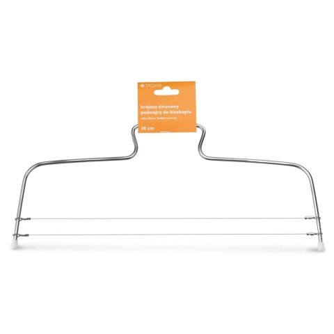 Krajacz strunowy do biszkoptu podwójny 30cm