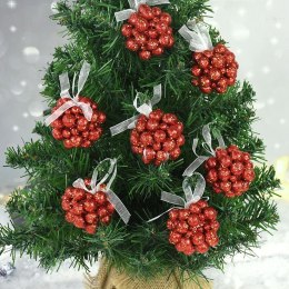 Kuleczki styropianowe brokatowe dekoracyjne ozdobne kulki PID1759