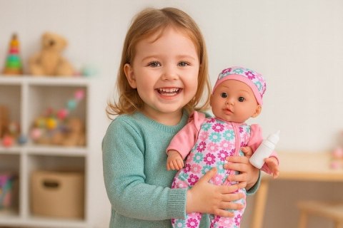 Lalka bobas 35cm z dźwiękiem