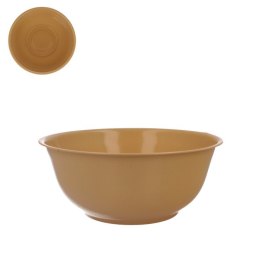 Miska stalowa żółta śr.22cm. wys.8cm. 2650