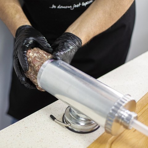 Nadziewarka pozioma 1,5 kg z silikonowym tłokiem 311009