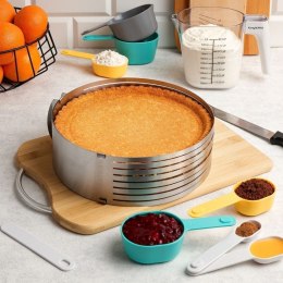 Obręcz do cięcia biszkoptu regulowana 24-26 cm