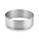 Obręcz do cięcia biszkoptu regulowana 24-26 cm