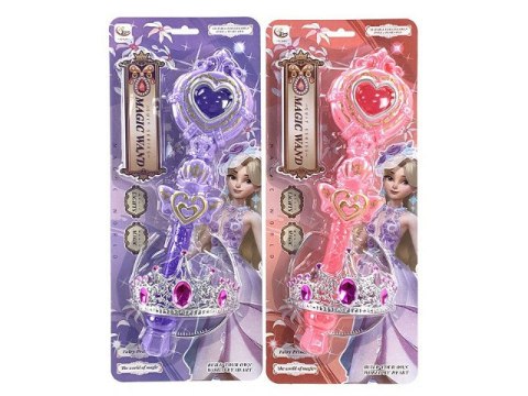 Różdżka + diadem na blistrze 42 x 17,5 cm BZP8496