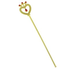 Różdżka złota z rubinem, 37 cm