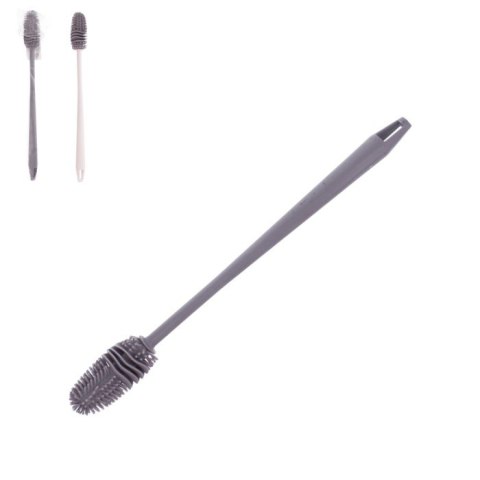 Szczotka do czyszczenia butelek z sylikonu 32cm mix | 10005
