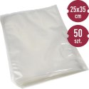 Worki moletowane do zgrzewarki próżniowej 25 x 35 cm, 50 szt. 320634