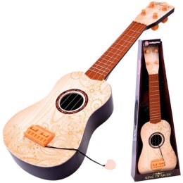 Zabawka gitara metalowe struny + piórko IN0095JA