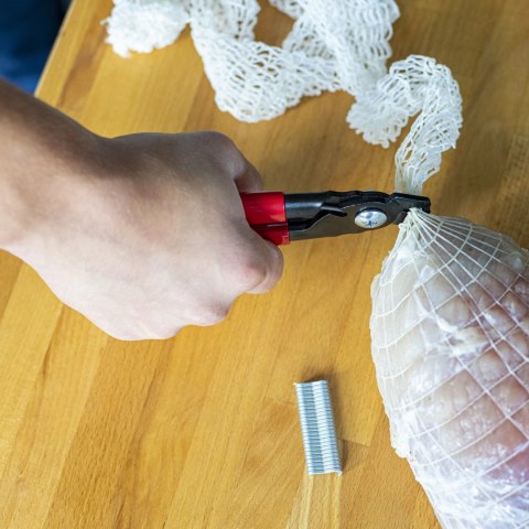 Zaciskarka wędliniarska + 60 klipsów 313313