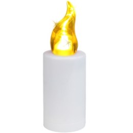 Znicz wkład led + baterie migotający żółty12 szt. MILO GRANDE