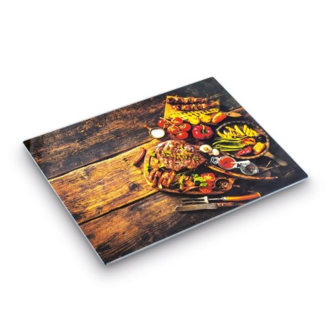 Deska do krojenia szklana Tasty 40 x 30 cm