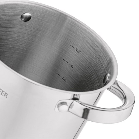 Garnek wielofunkcyjny z sitkiem Konighoffer 4 l indukcja 16 x 21cm