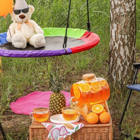 Kubek szklany Jumbo Paski 450 ml