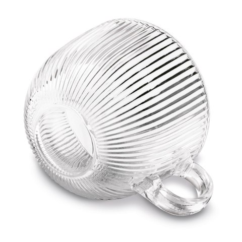 Kubek szklany Jumbo Paski 450 ml