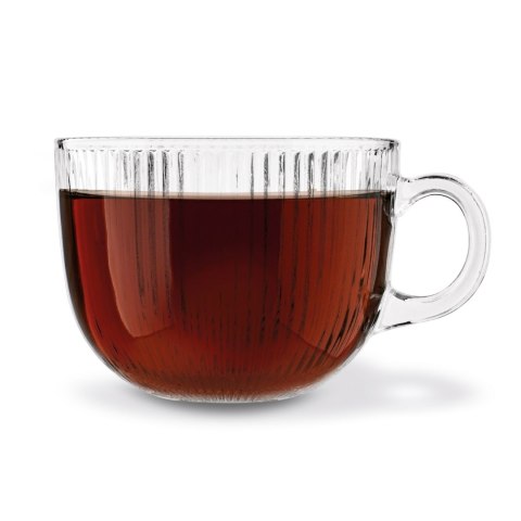 Kubek szklany Jumbo Paski 450 ml
