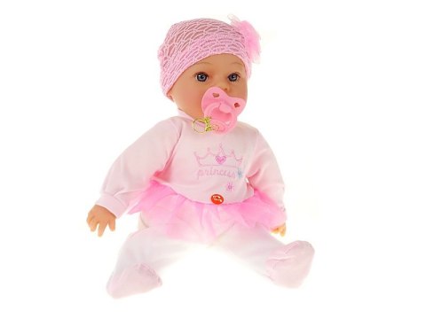 Lalka 40cm ze smoczkiem śpiewa i mówi po polsku