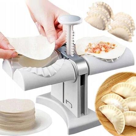 Maszynka do pierogów ręczna pierogarka forma pierogi lepienie podwójna PID1574