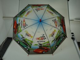 Parasolka chłopięca auta wyścigowe