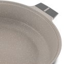 Patelnia na indukcję krótkie uchwyty z pokrywką Starke Pro Stoneware Marble 28 cm